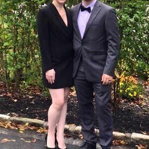 Monki Black Mini Dress